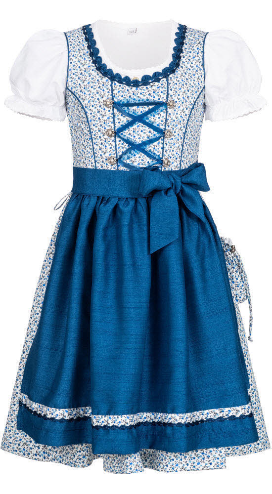 Mädchen Dirndl im traditionellen Stil Kinder Trachten