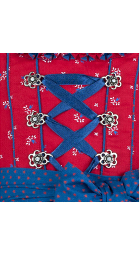 Mädchen Dirndl im traditionellen Stil Kinder Trachten