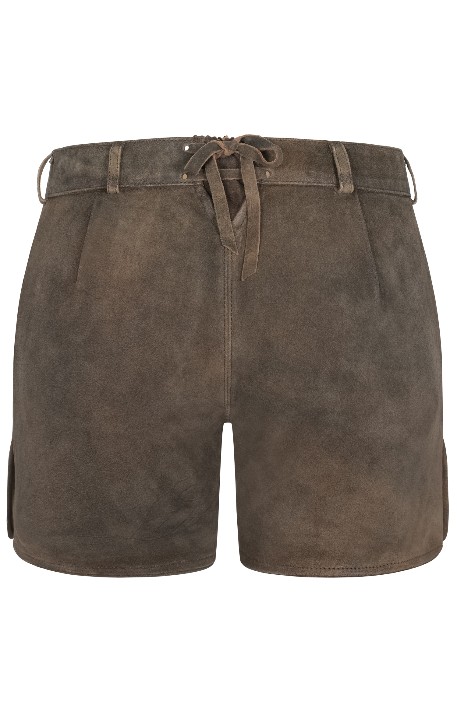 Lederhose Hotpant Meera in Mocca von Nübler