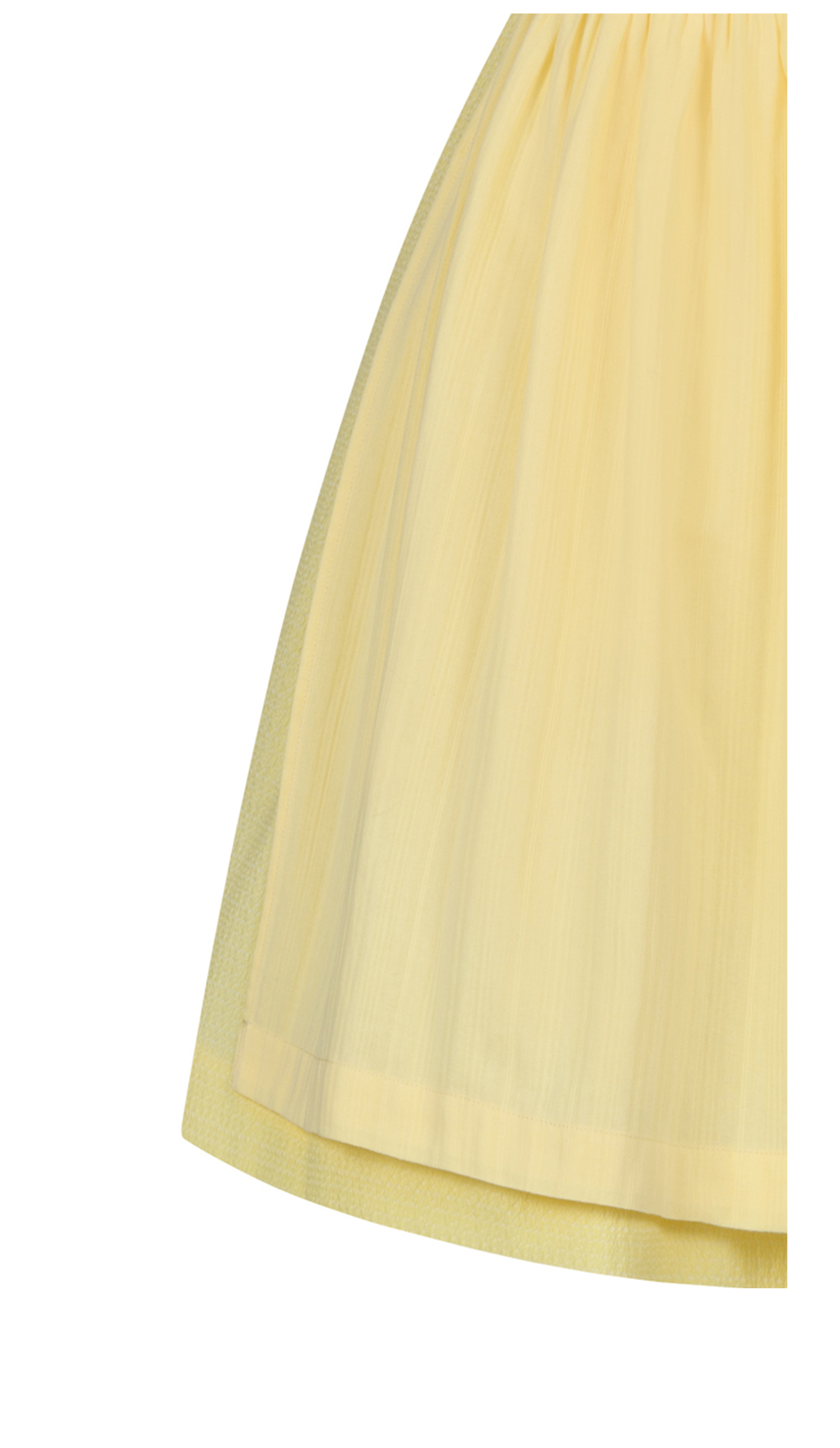 Mini Dirndl Fleur in Zitronenfalter von Nübler