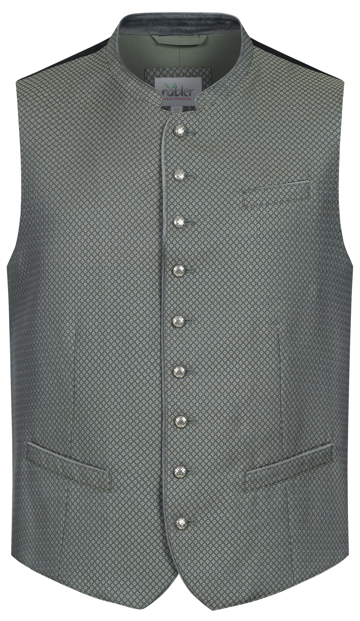 Trachtengilet Werner in Grün von Nübler