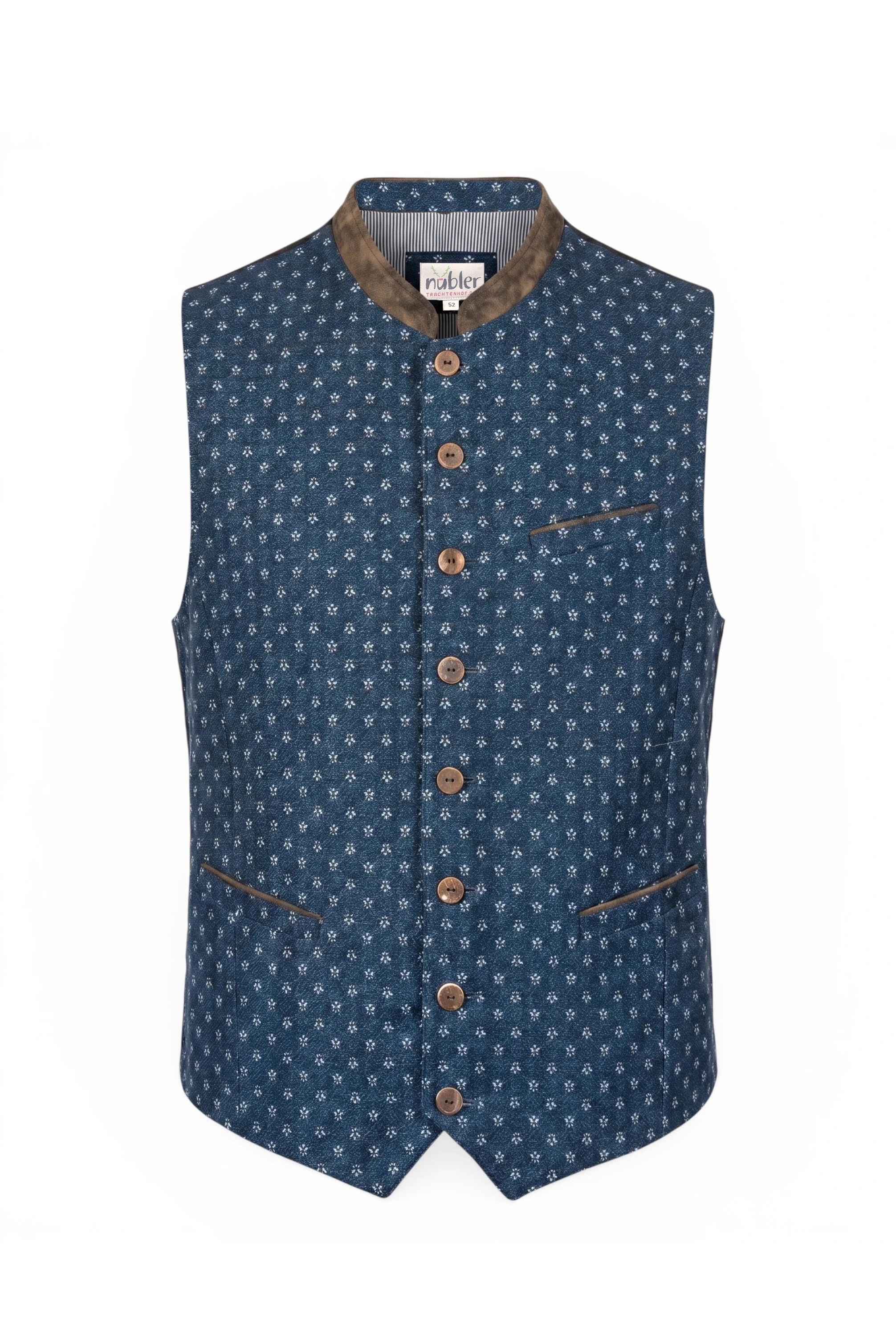 Trachtengilet Kurt in Blau
