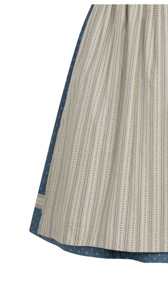 Midi Dirndl Felicitas in Rauchblau von Nübler