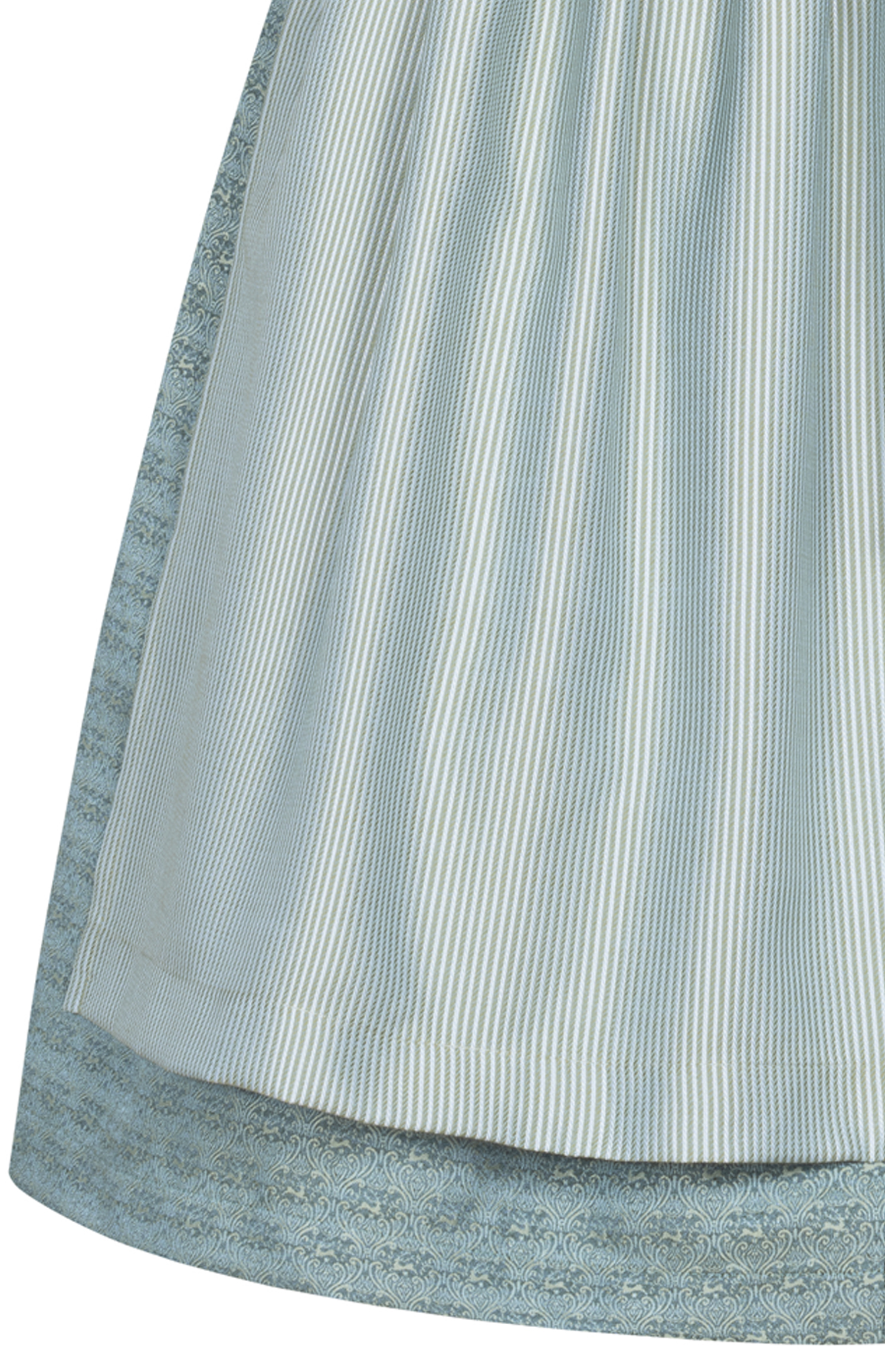 Mini Dirndl Ganja in Rauchblau von Nübler