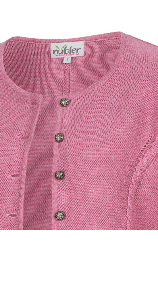 Strickjacke Amira in Rosa von Nübler
