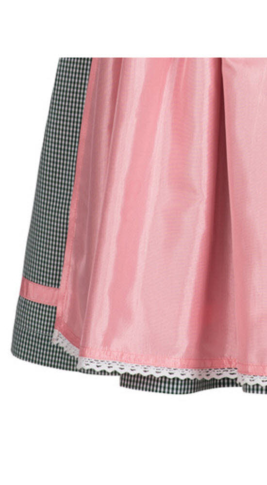 Mädchen Dirndl im traditionellen Stil Kinder Trachten, Weiß