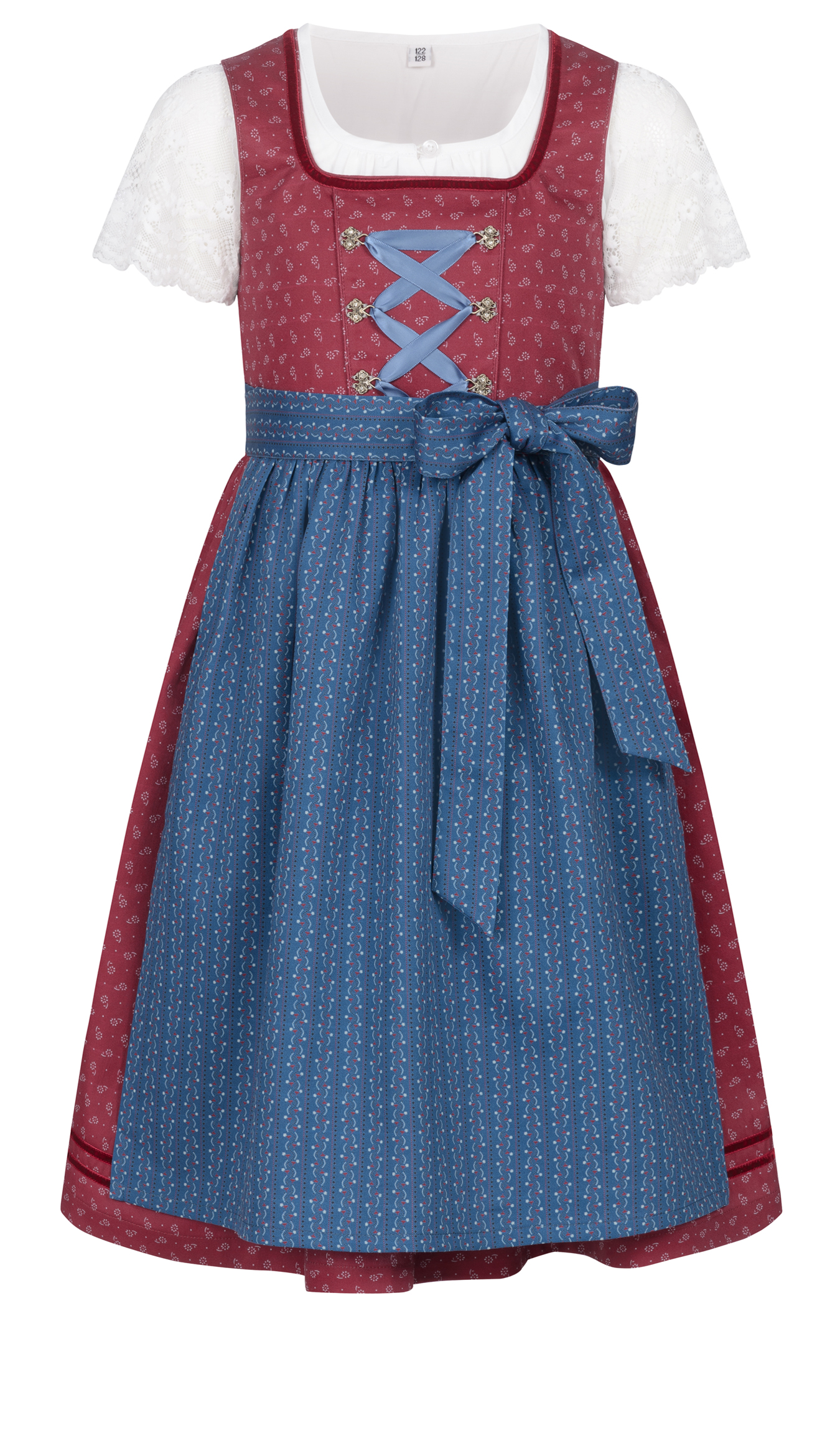 Kinderdirndl Gesr in Bordo von Nübler
