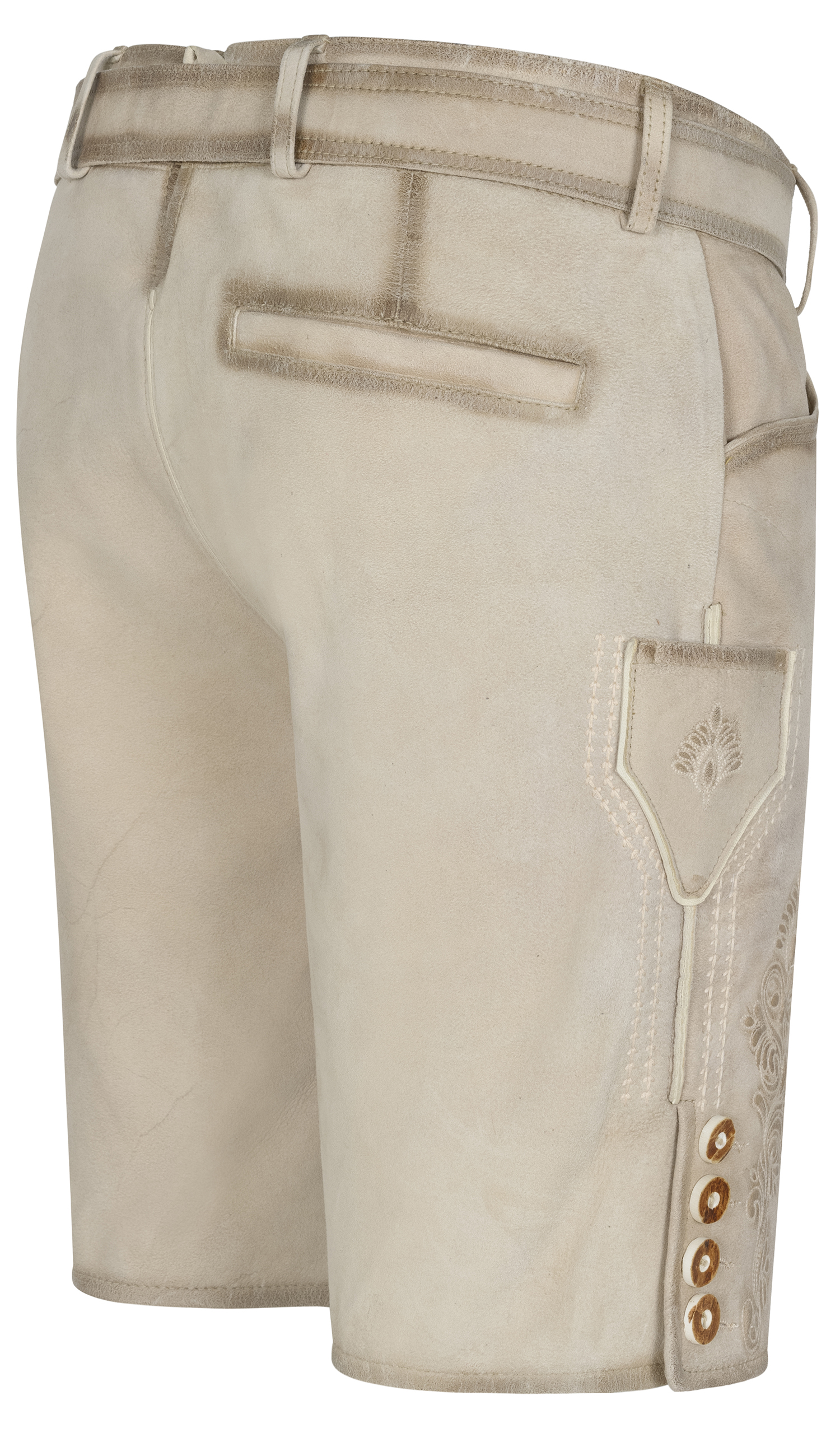 Lederhose kurz Bastian in Stein von Nübler