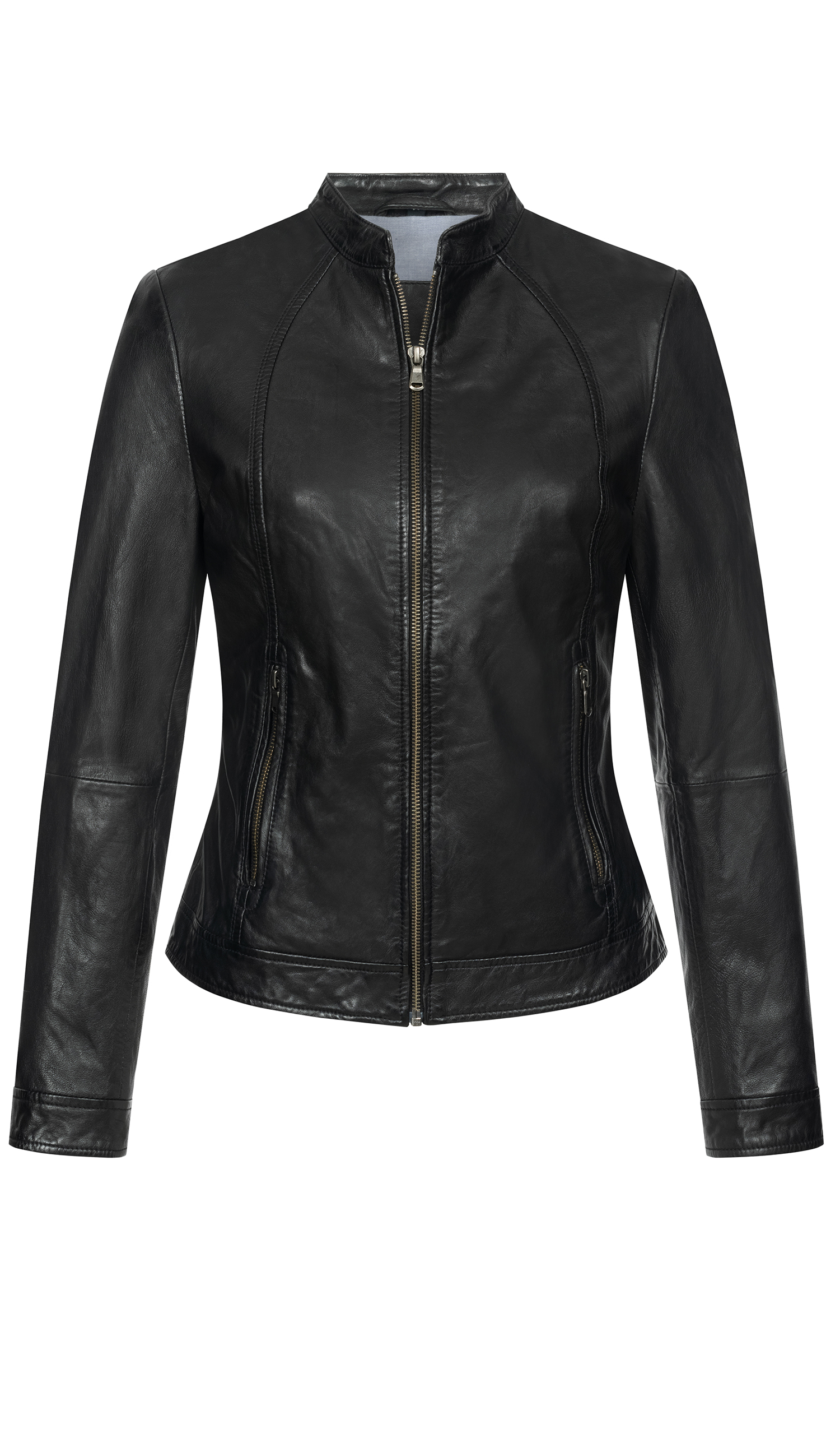 Lederjacke Allica in Schwarz von Nübler