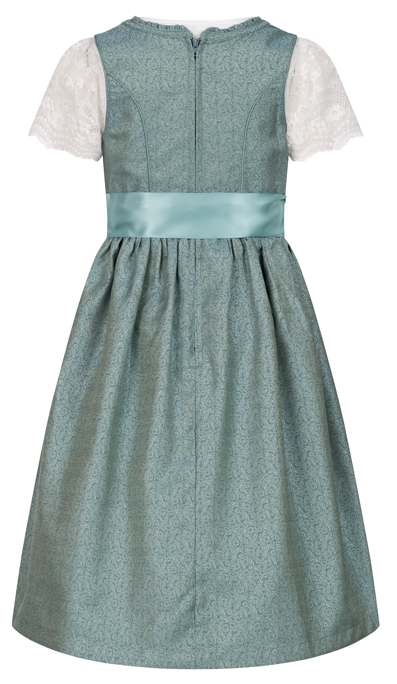 Kinderdirndl Gianna in Petrol von Nübler