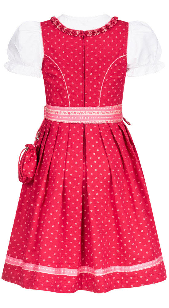 Kinderdirndl 3-teilig Diana in Beere von Nübler