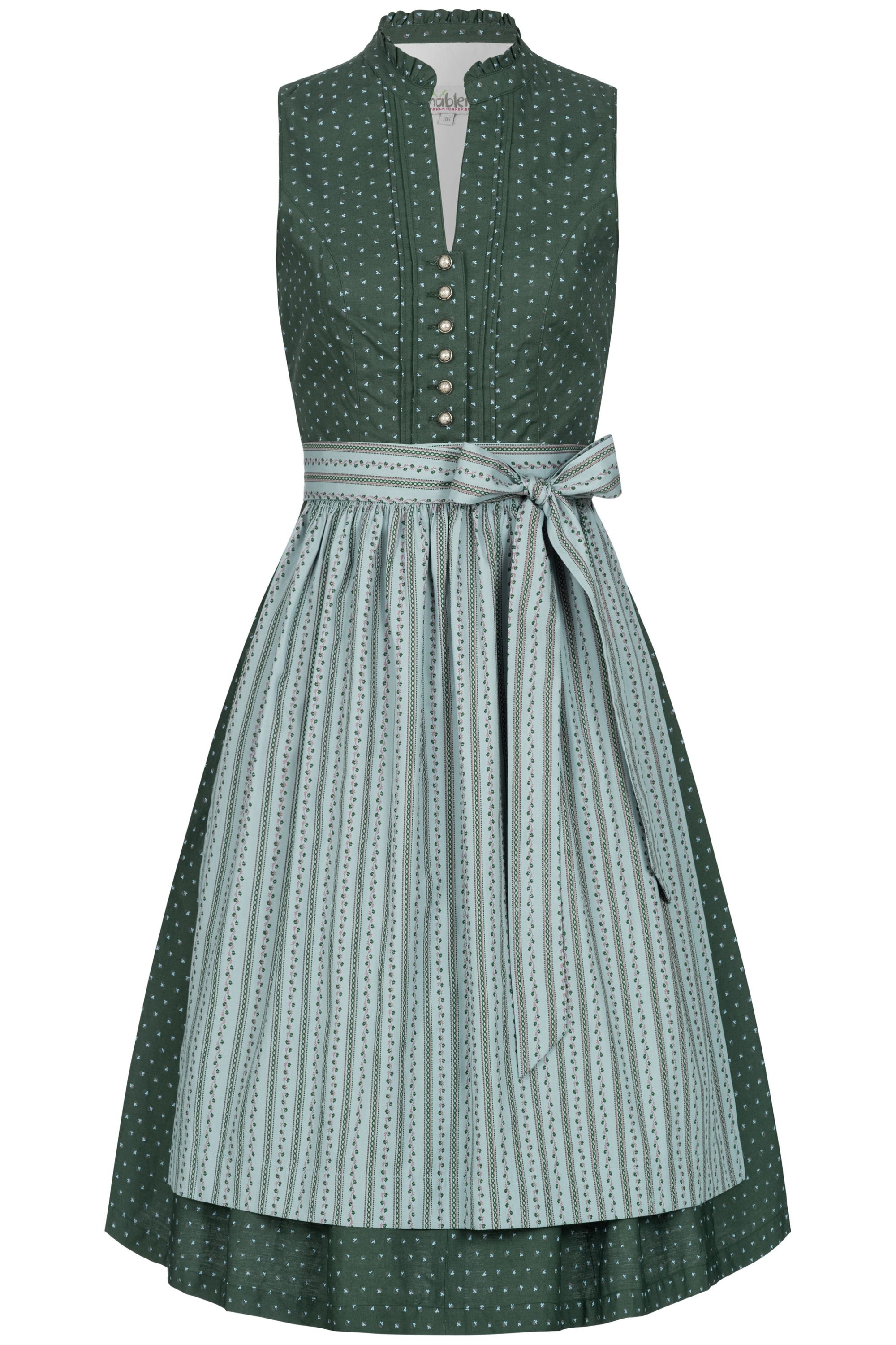 Dirndl midi Jette in Petrol von Nübler