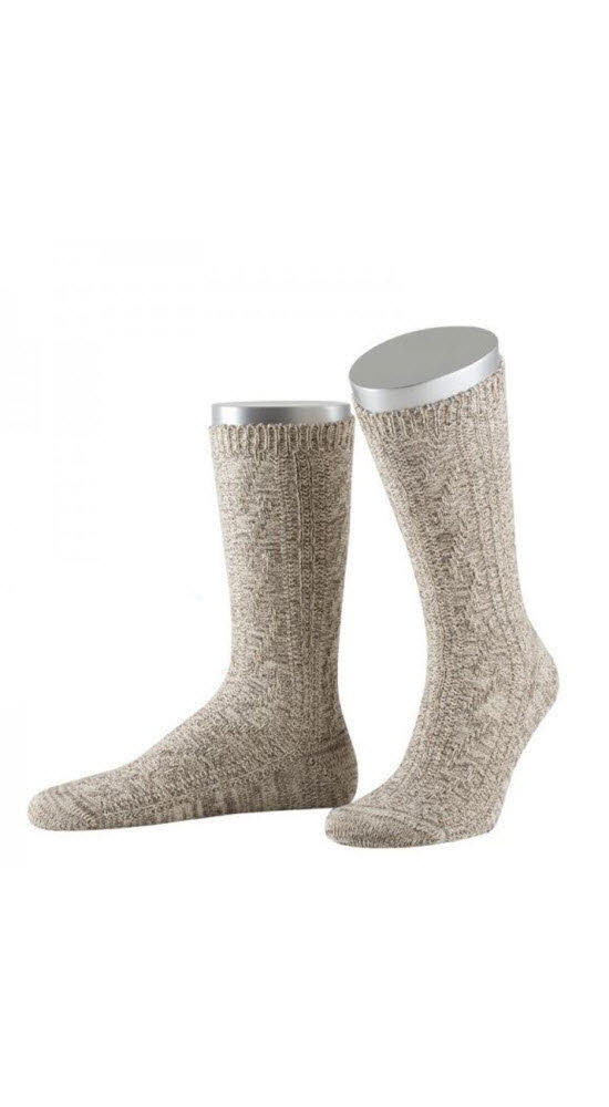 Herren Socken Günter in Beige von Dirks
