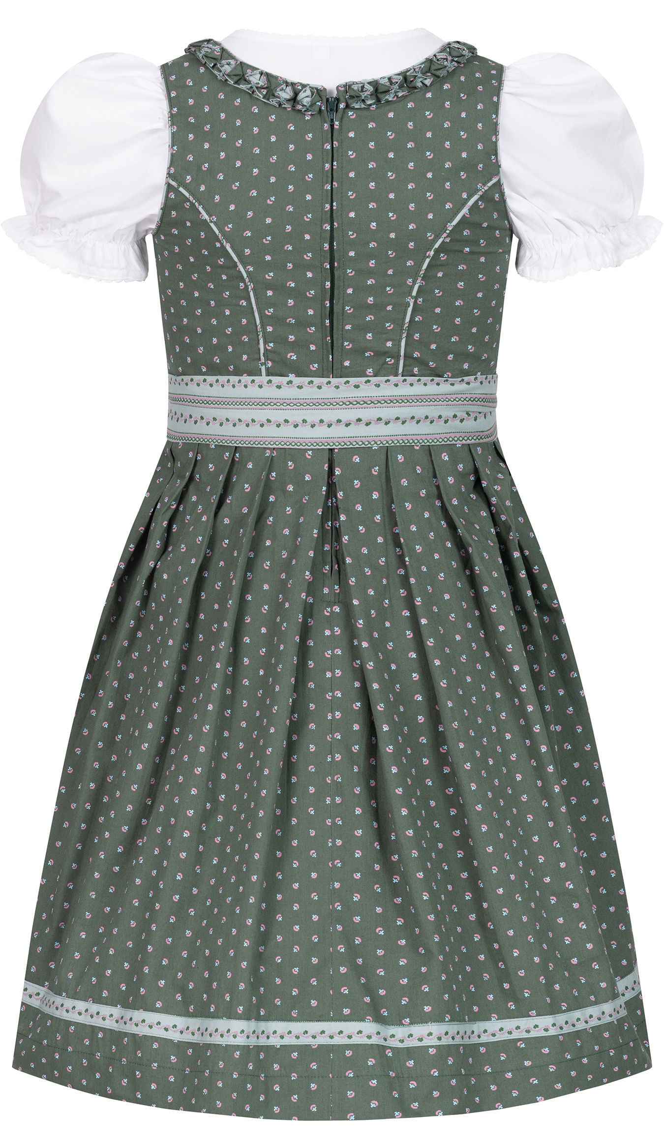Kinderdirndl Nabila in Petrol von Nübler