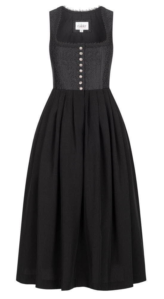 Gastrodirndl Saskia in Schwarz von Nübler Gastrodirndl Saskia in Schwarz von Nübler