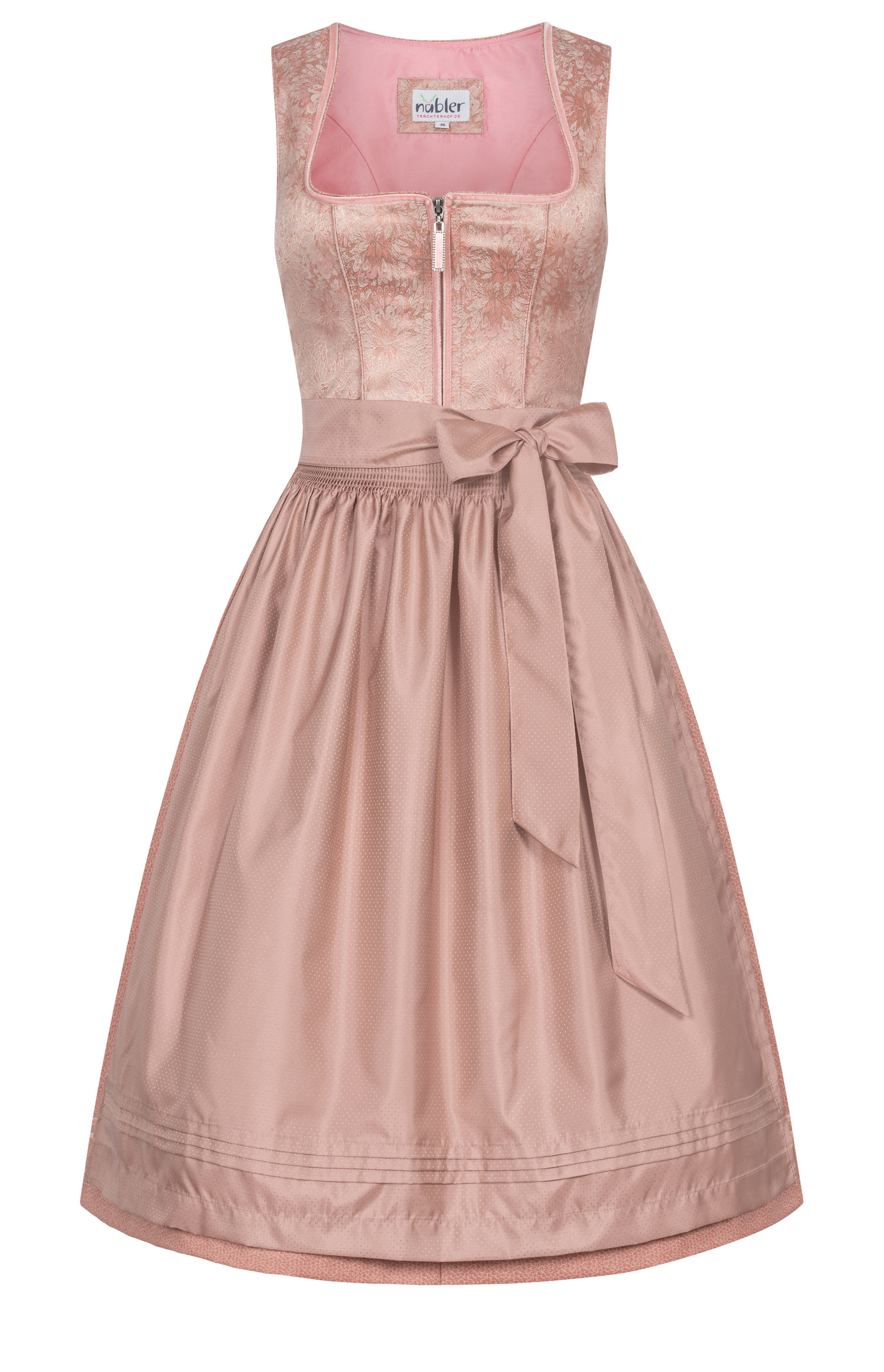 Mididirndl Gepa in Apricot von Nübler