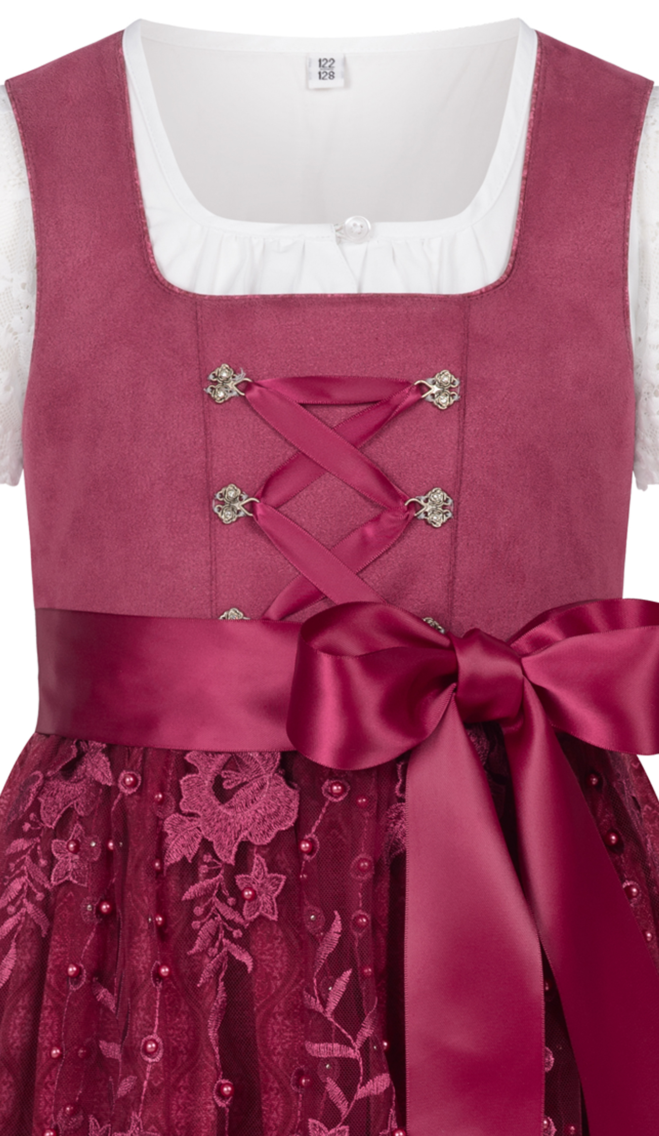 Kinderdirndl Gundi in Beere von Nübler