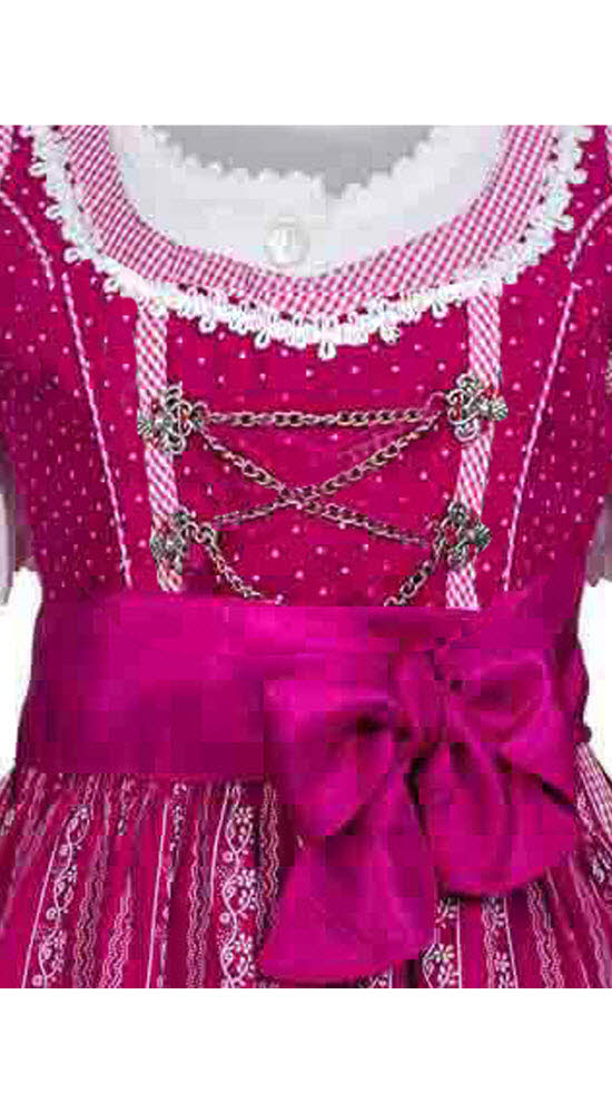 Mädchen Dirndl im traditionellen Stil Kinder Trachten
