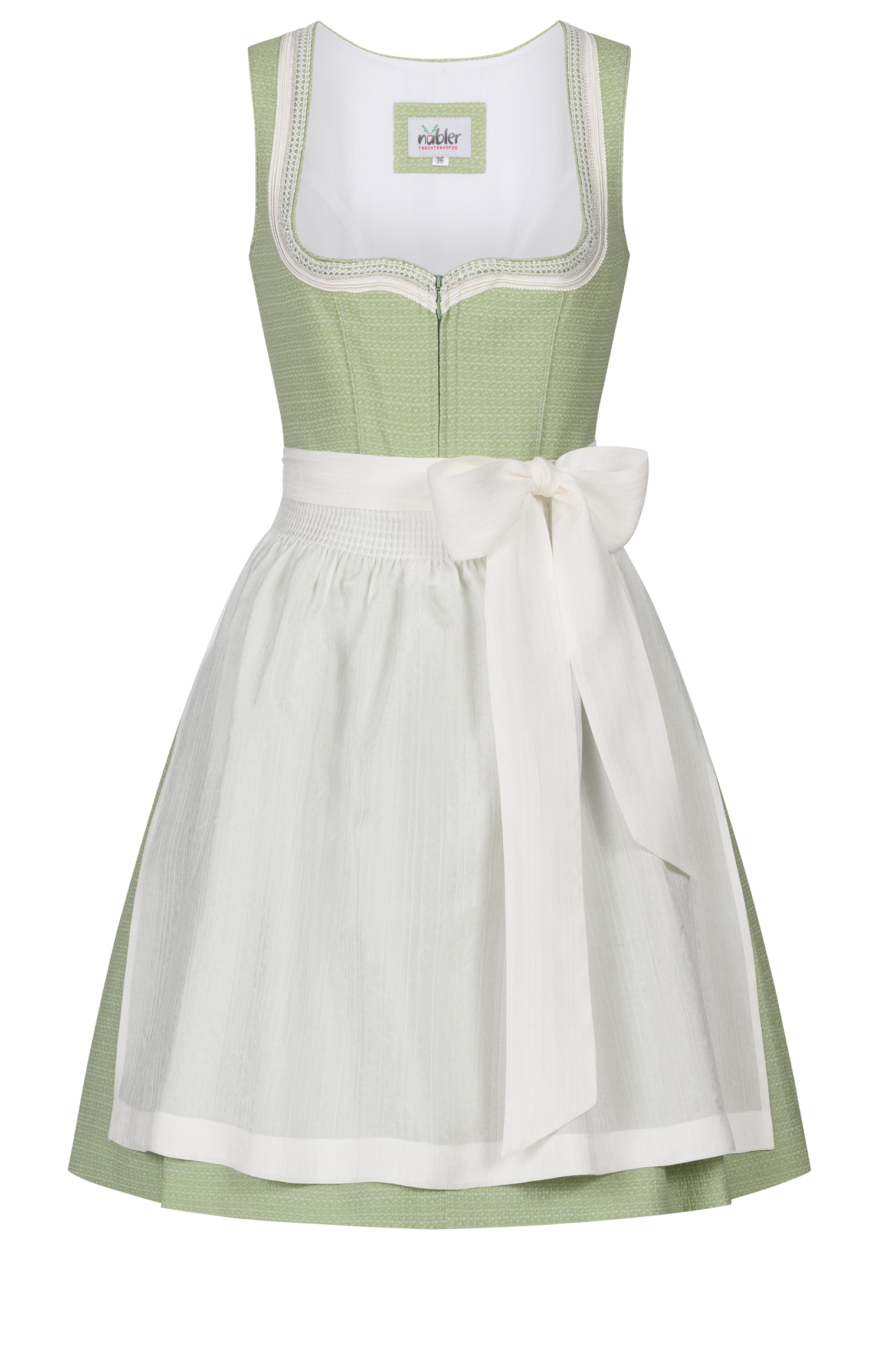Minidirndl Gerlis in Grün von Nübler