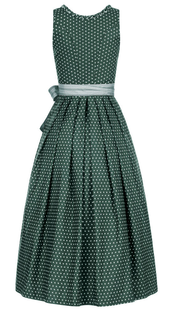Langes Dirndl Thea in Petrol von Nübler