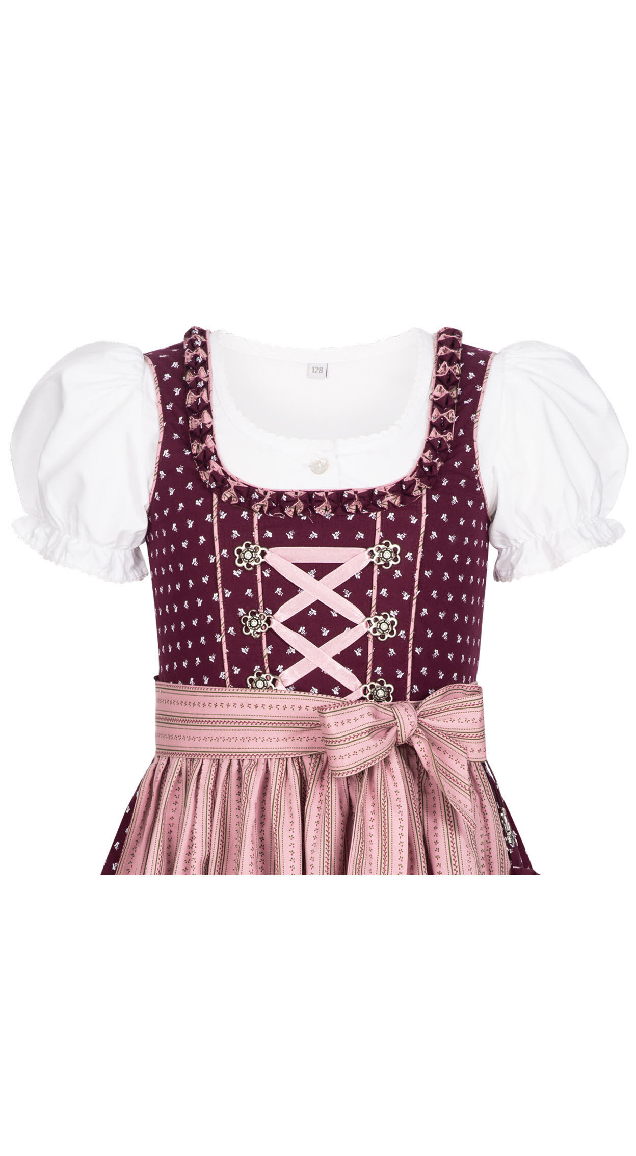 Mädchen Dirndl im traditionellen Stil Kinder Trachten