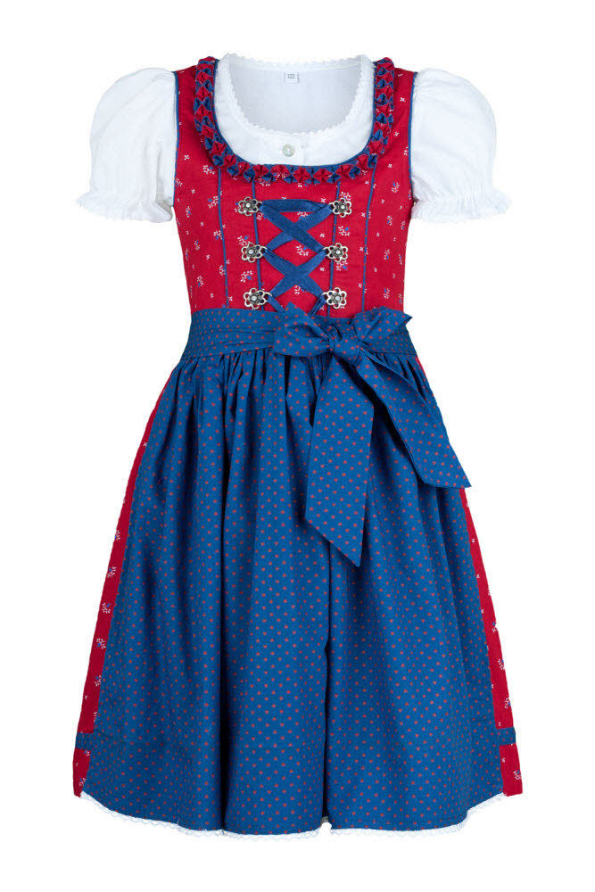 Mädchen Dirndl im traditionellen Stil Kinder Trachten