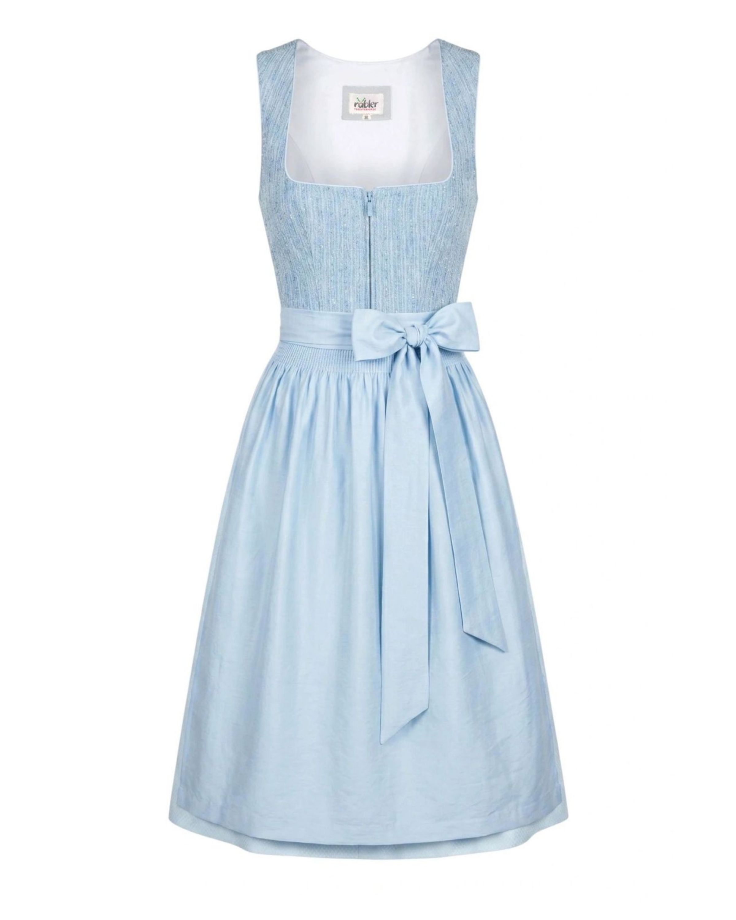 Mididirndl Katherina in Hellblau