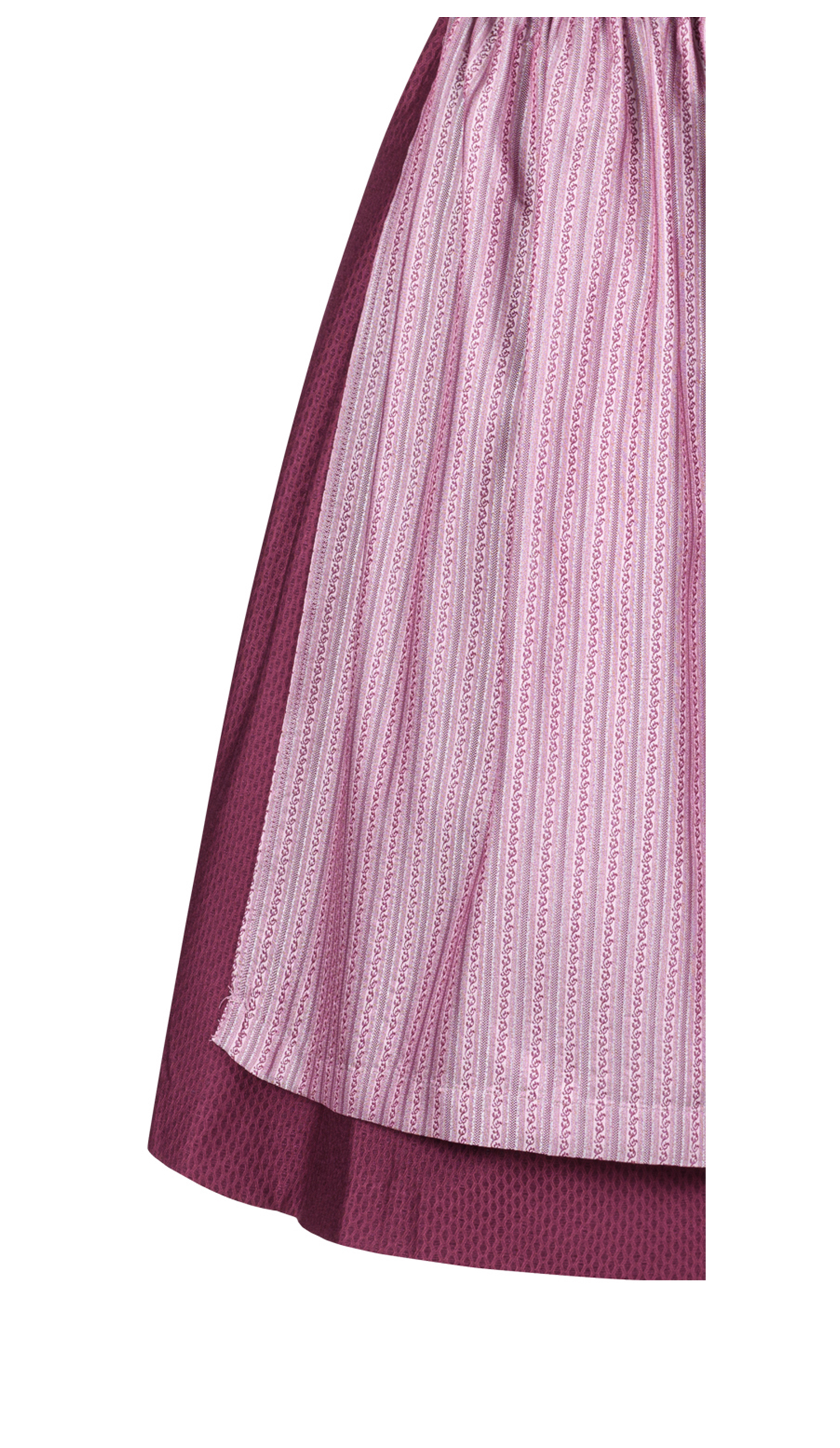 Midi Dirndl Flamina in Waldbeere von Nübler