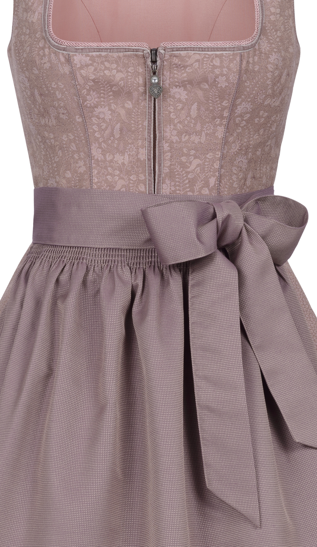 Mididirndl Gerlis in Mauve von Nübler