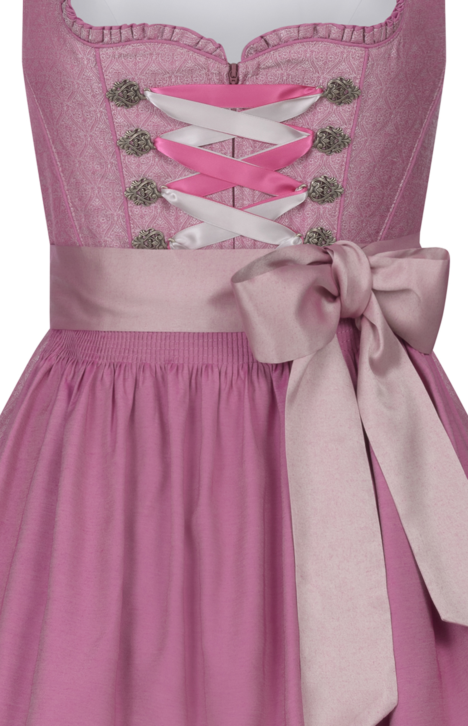 Mini Dirndl Golda in Rosa von Nübler