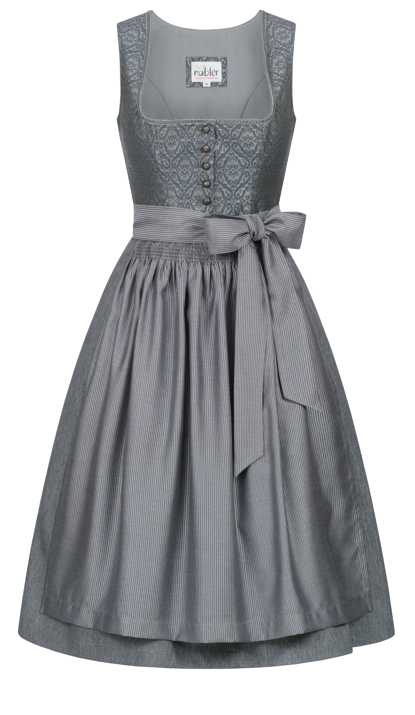Mididirndl Galina in Nachtblau von Nübler