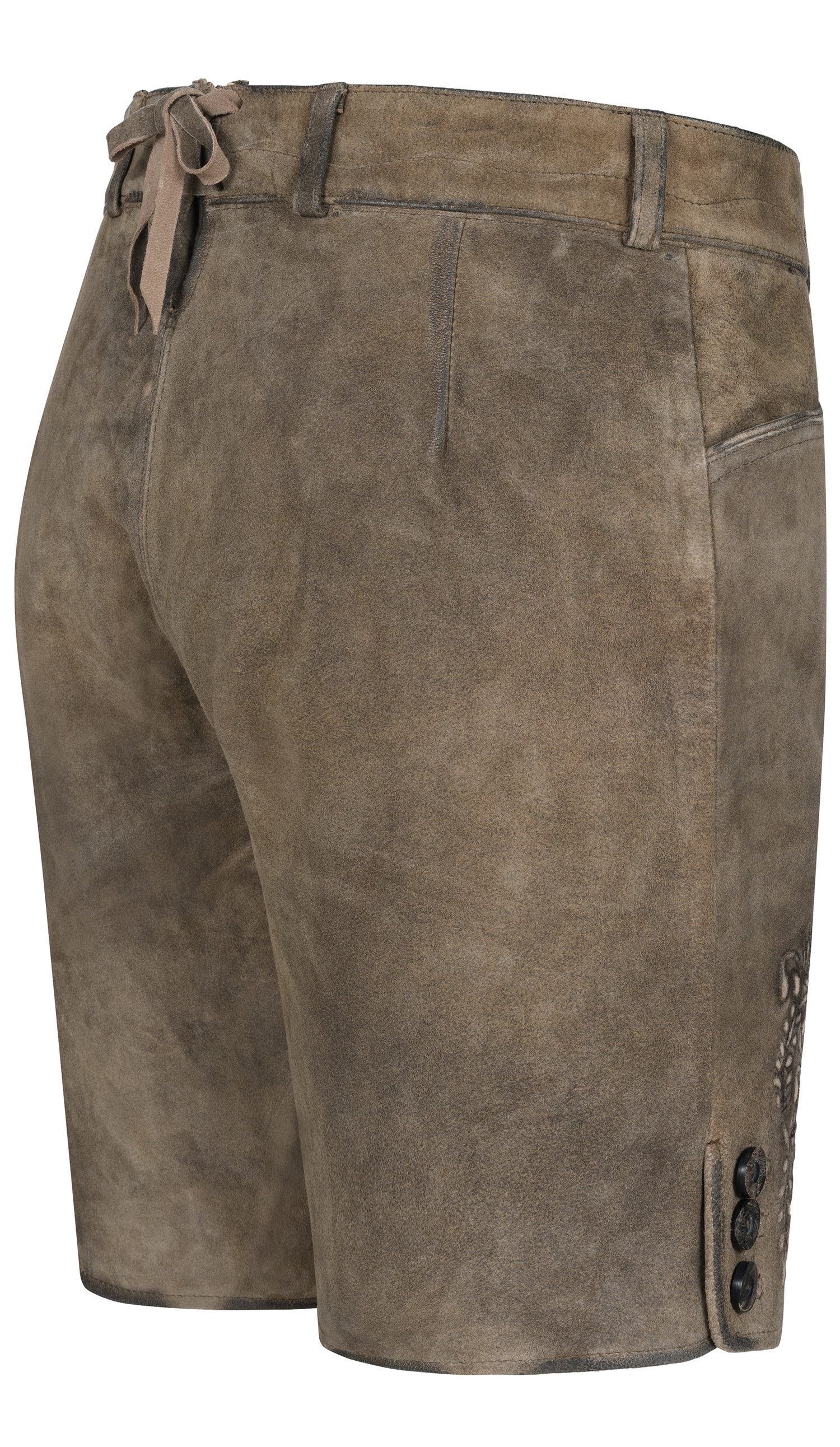 Lederhose Valerie-W Ermine in Rehbraun von Nübler