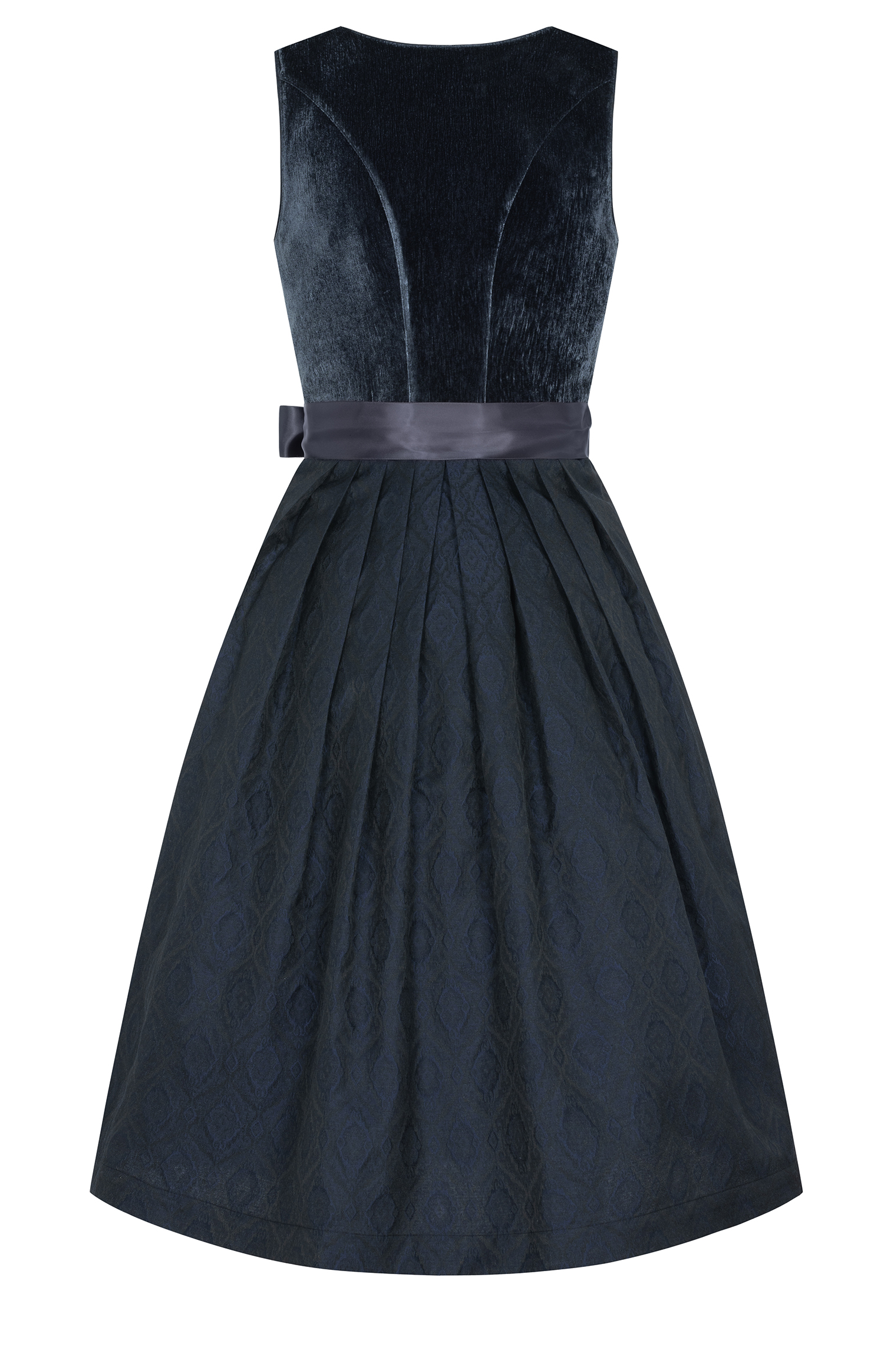 Midi Dirndl Korinna in Eisblau von Nübler