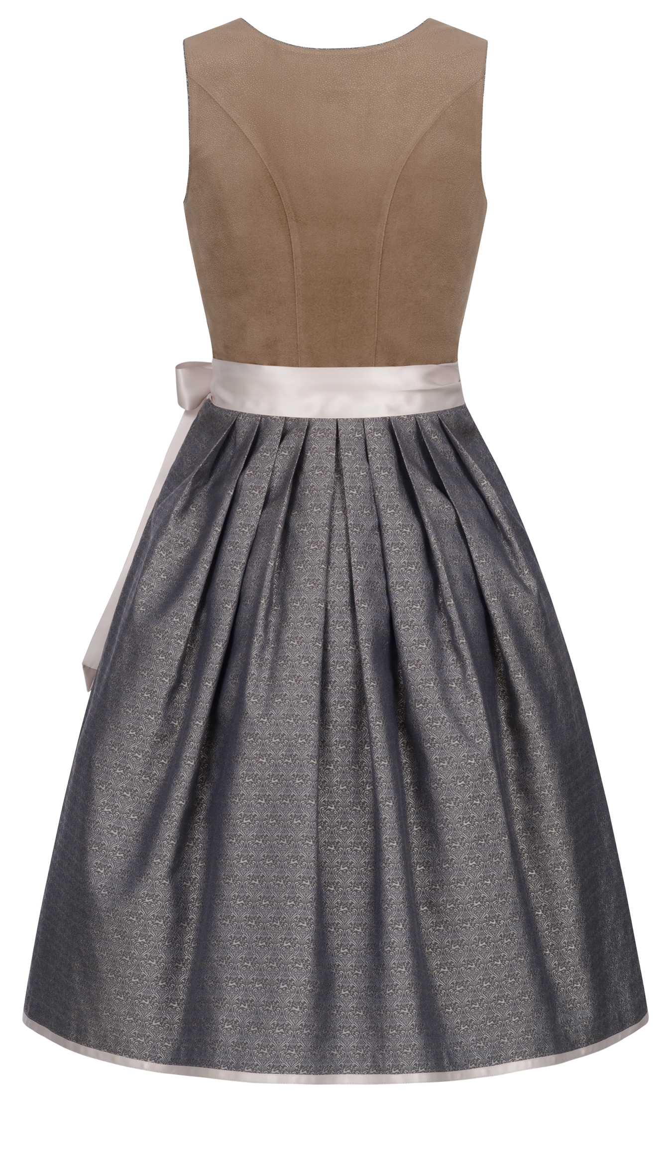 Midi Dirndl Geelke in Braun von Nübler