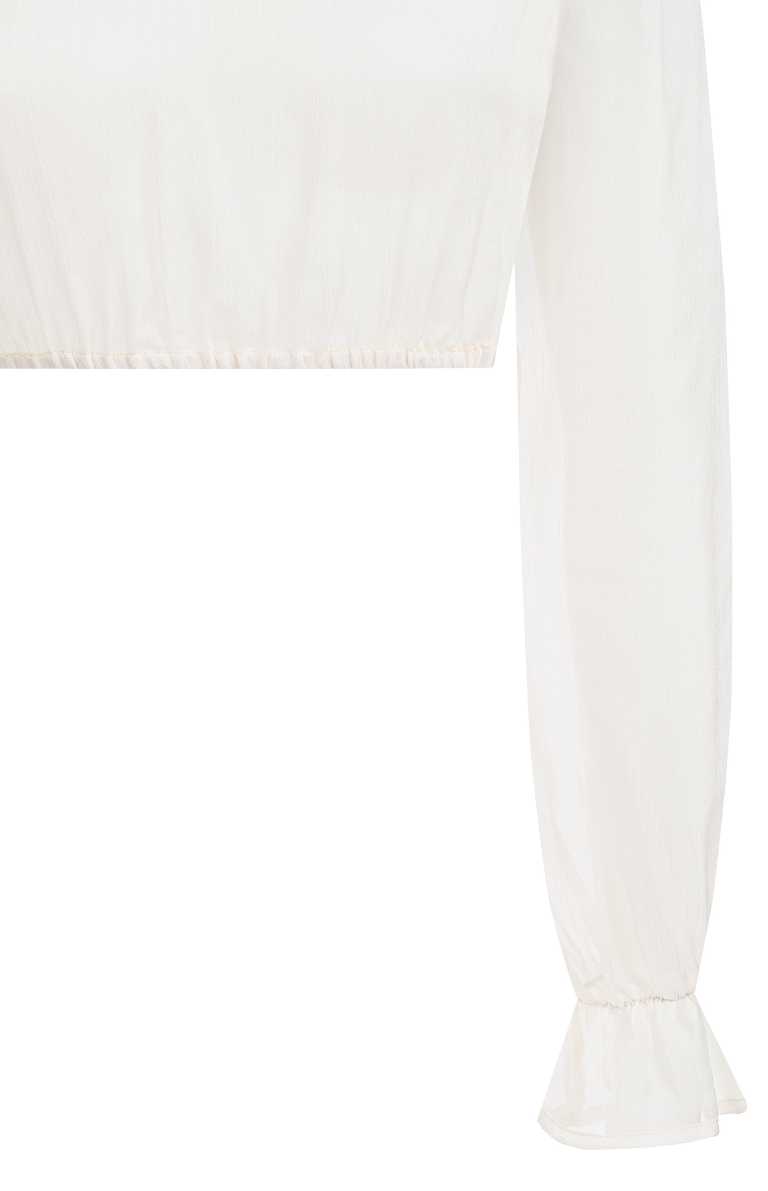 Dirndlbluse Cordula in Champagner von Nübler