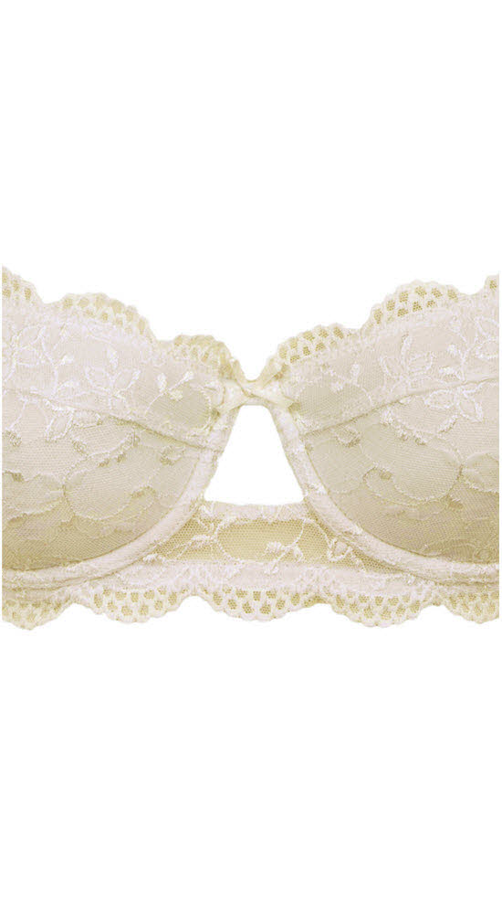 Dirndl-BH Barbara in Creme von Nina von C. Größe 85G