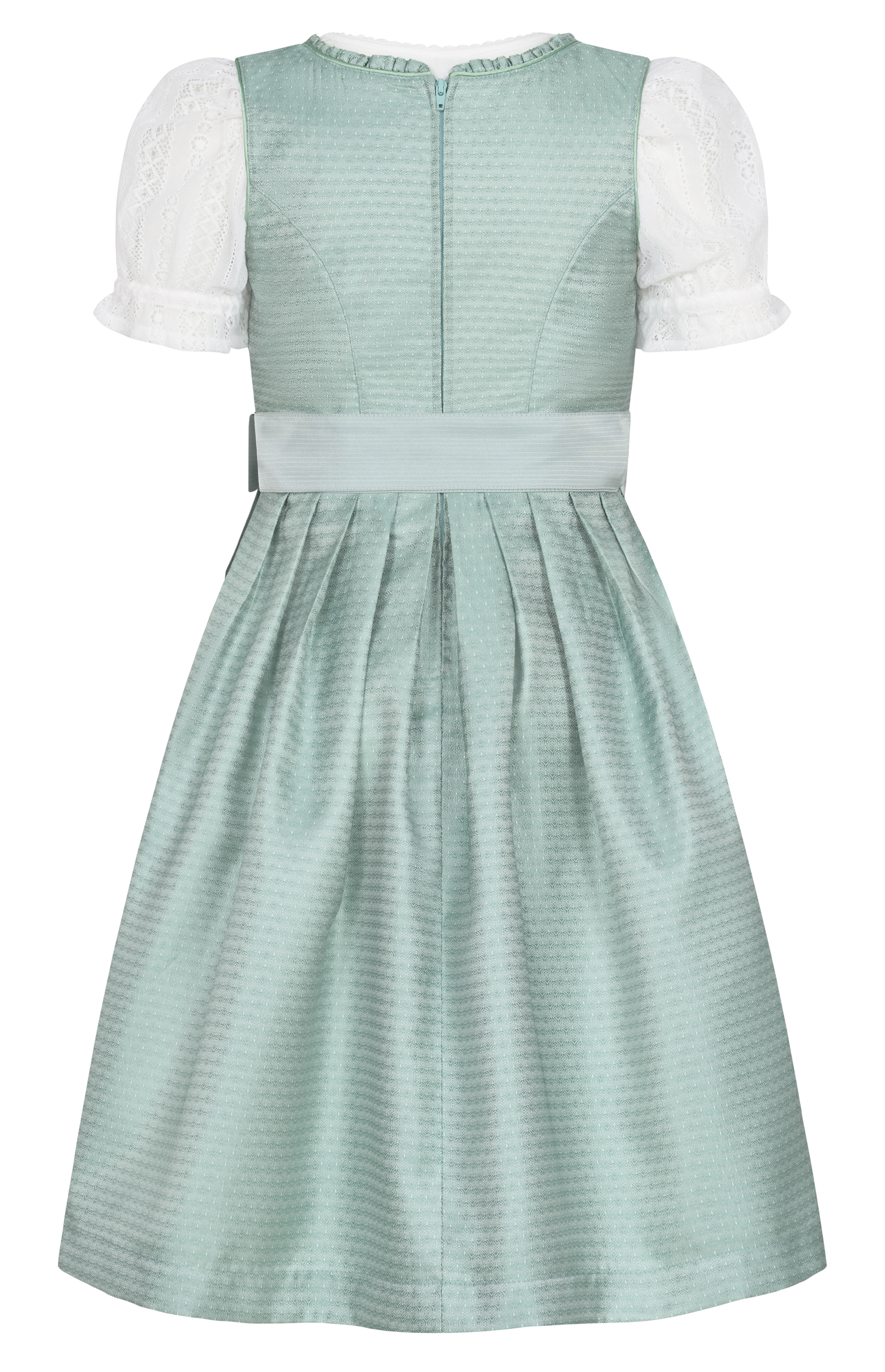 Kinderdirndl Gabrina in Grün von Nübler