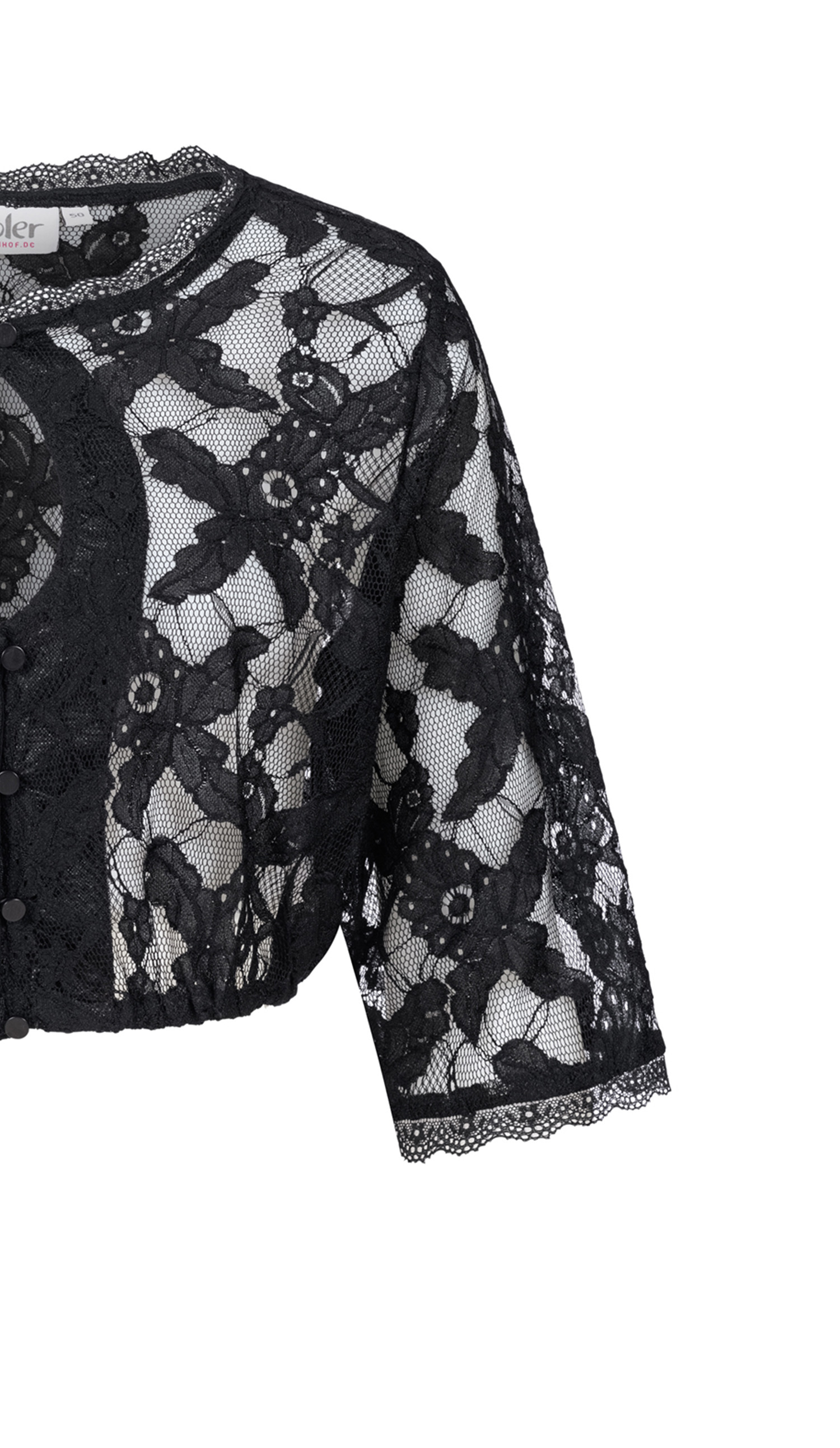 Dirndlbluse Claudia in Schwarz von Nübler"