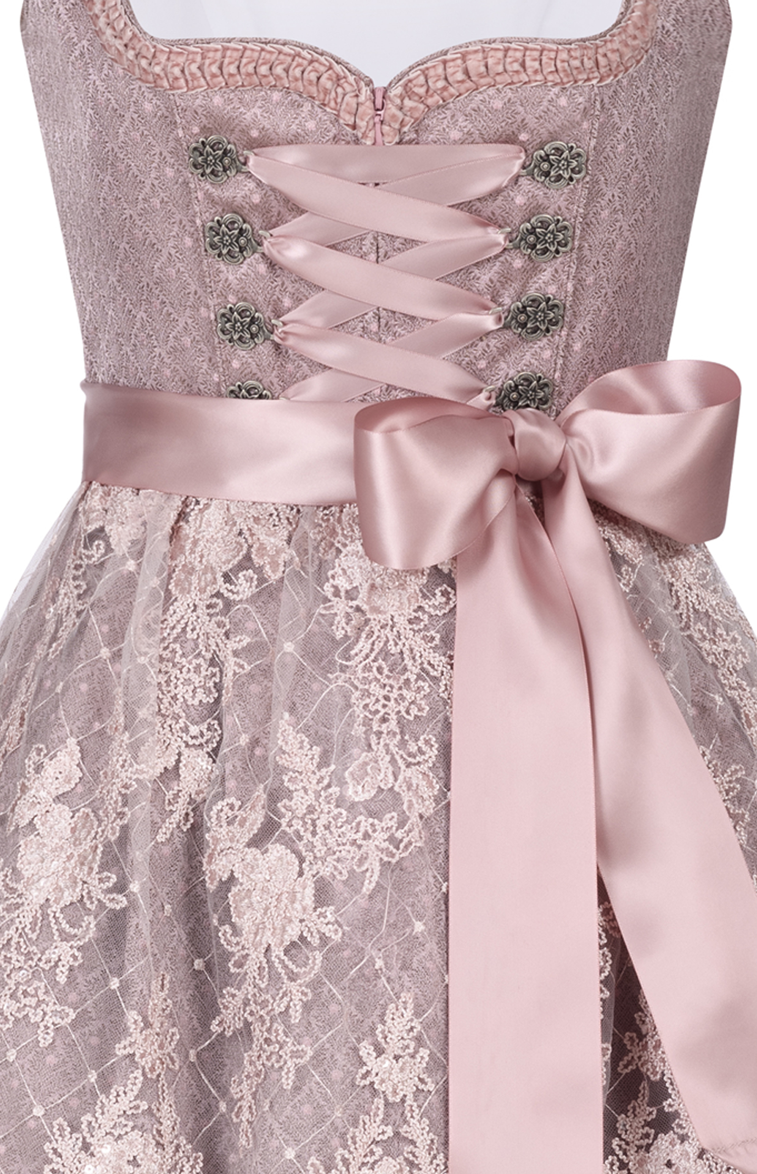 Mini Dirndl Gislinde in Rosa von Nübler