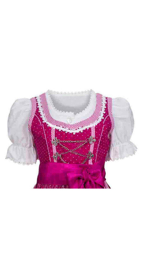 Mädchen Dirndl im traditionellen Stil Kinder Trachten