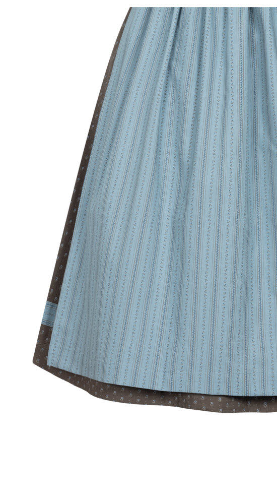 Midi Dirndl Felicitas in Braun von Nübler