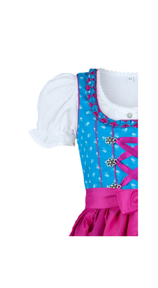 Mädchen Dirndl im traditionellen Stil Kinder Trachten