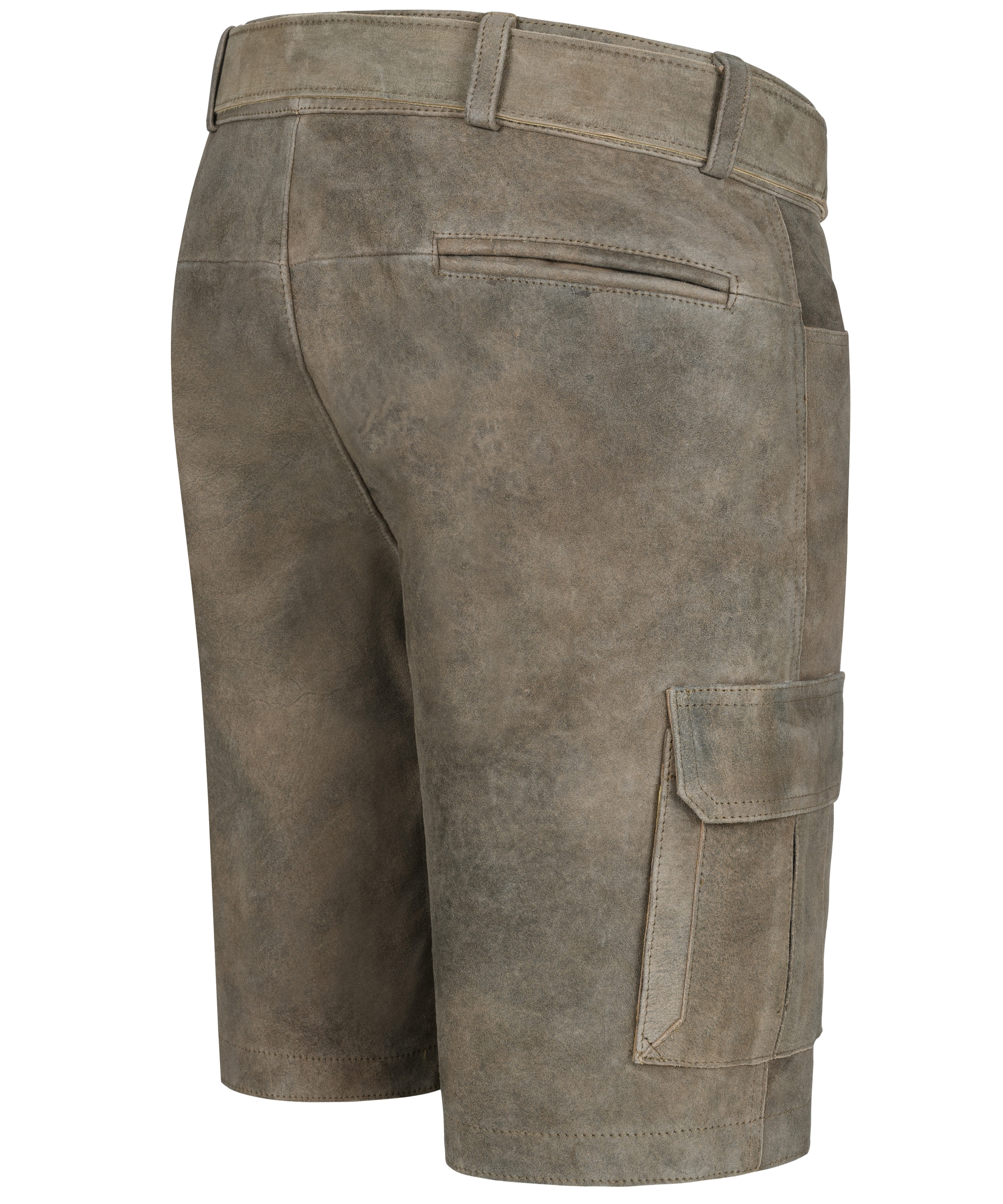Lederhose Herren kurz Max Mantine in Hellbraun