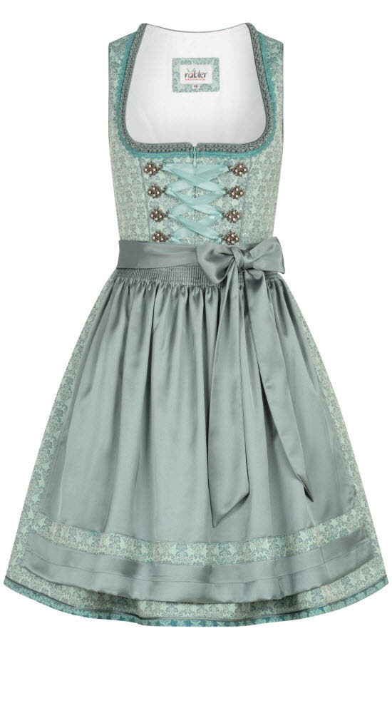 Mini Dirndl Elsa in mint von Nübler Mini Dirndl Elsa in mint von Nübler