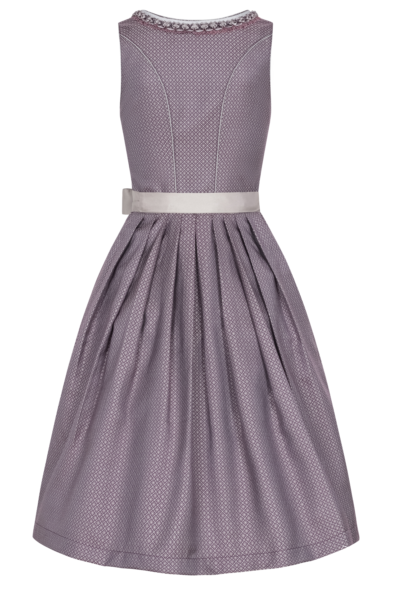 Mididirndl Gavrila in Aubergine von Nübler