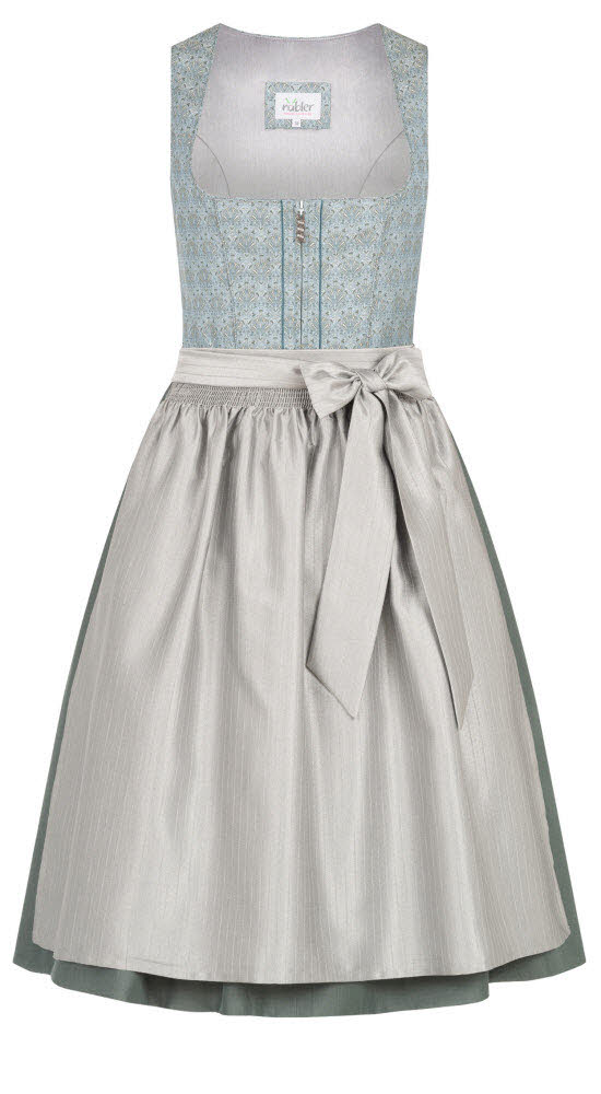 Midi Dirndl Efia in Petrol von Nübler