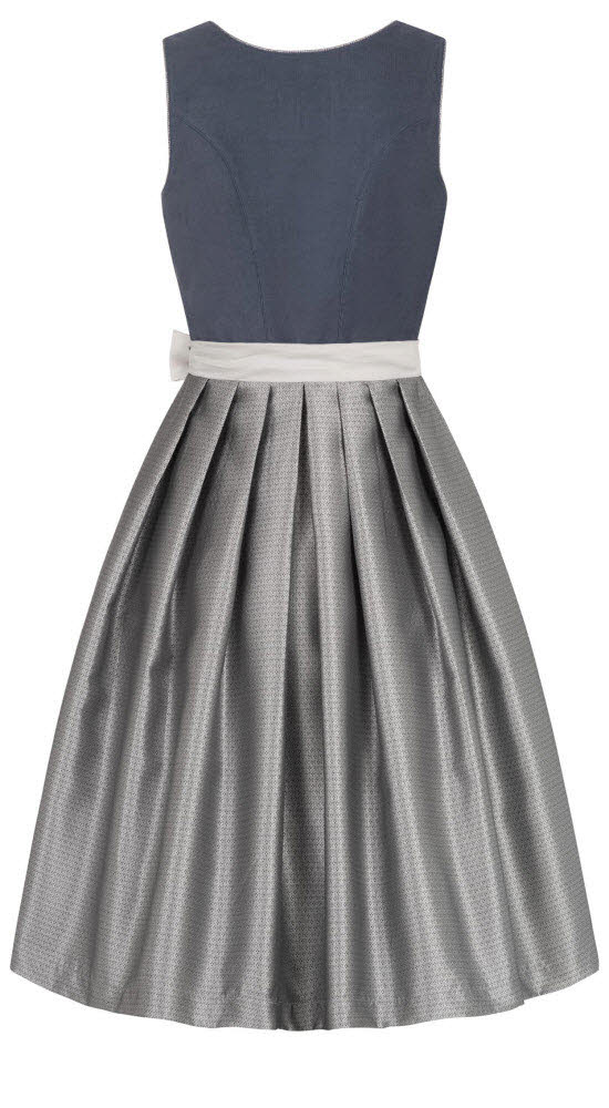Midi Dirndl Katharina in Blau von Nübler