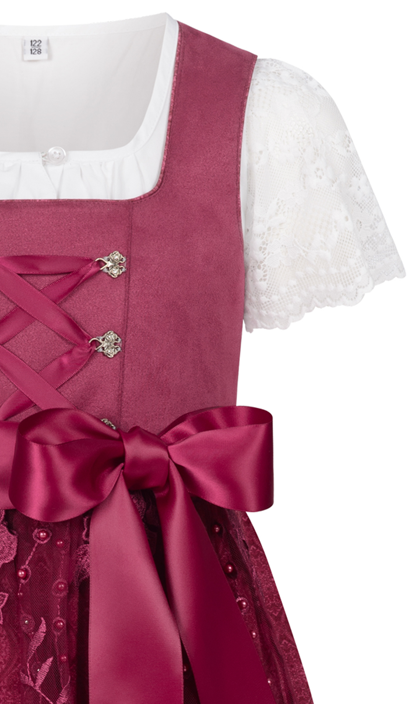 Kinderdirndl Gundi in Beere von Nübler