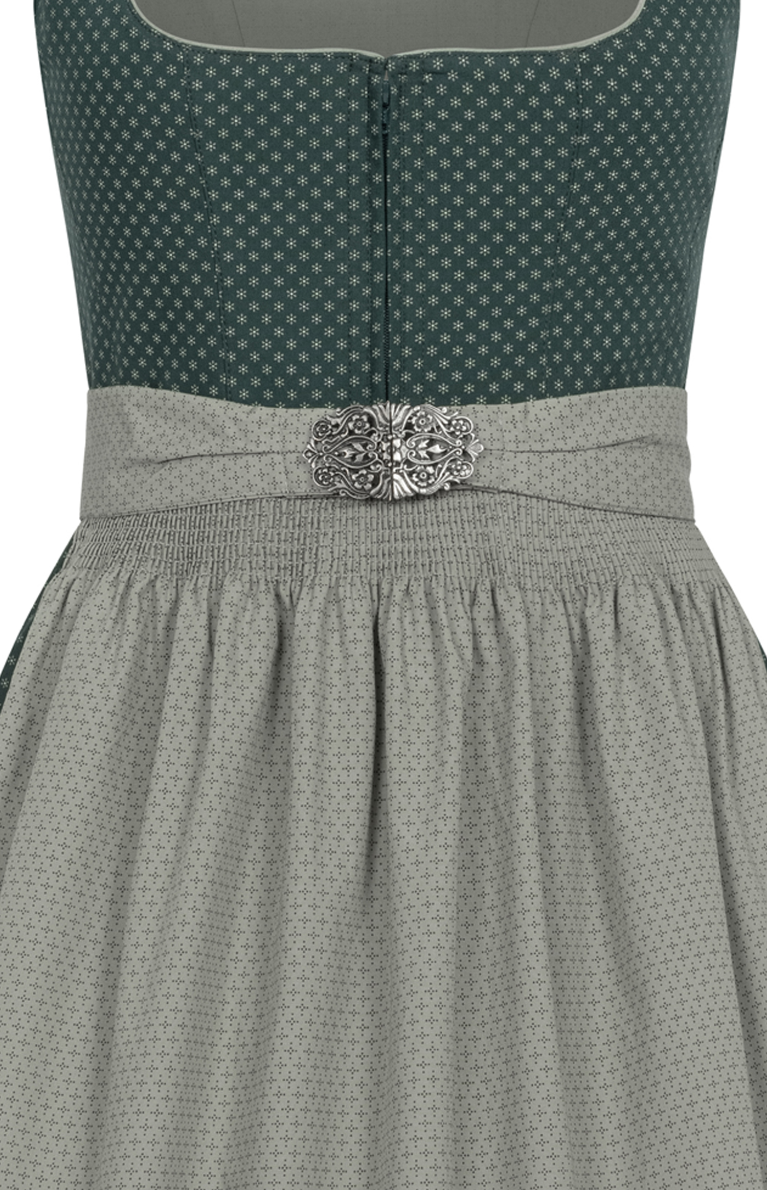 Midi Dirndl Petra in Grün von Nübler
