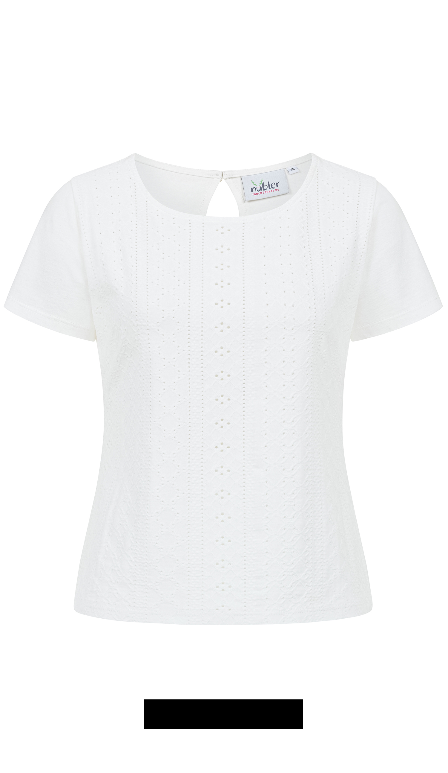Trachtenbluse Erika in Creme von Nübler